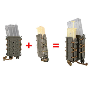 CTX-2™ Double Mag Pouch (Rifle + Pistol) (Cord-Tension eXoshell)